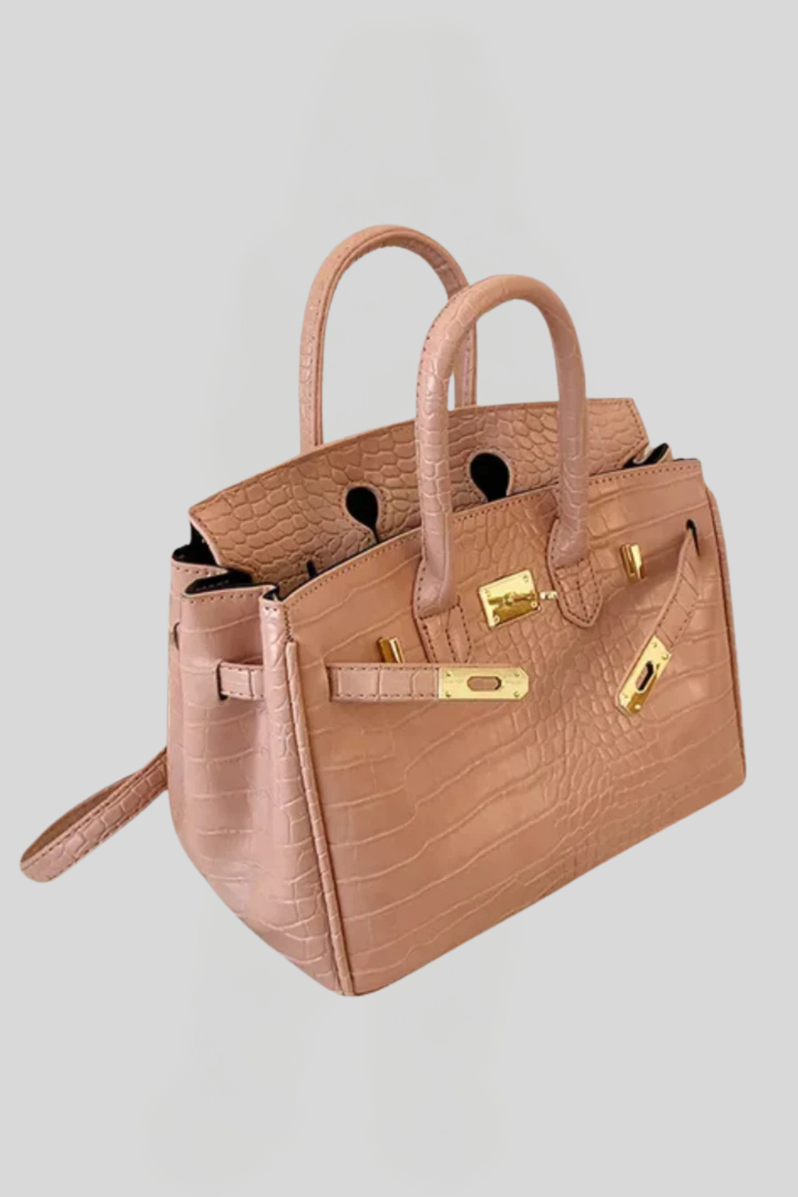 Women's Pebbled Leather Handbag