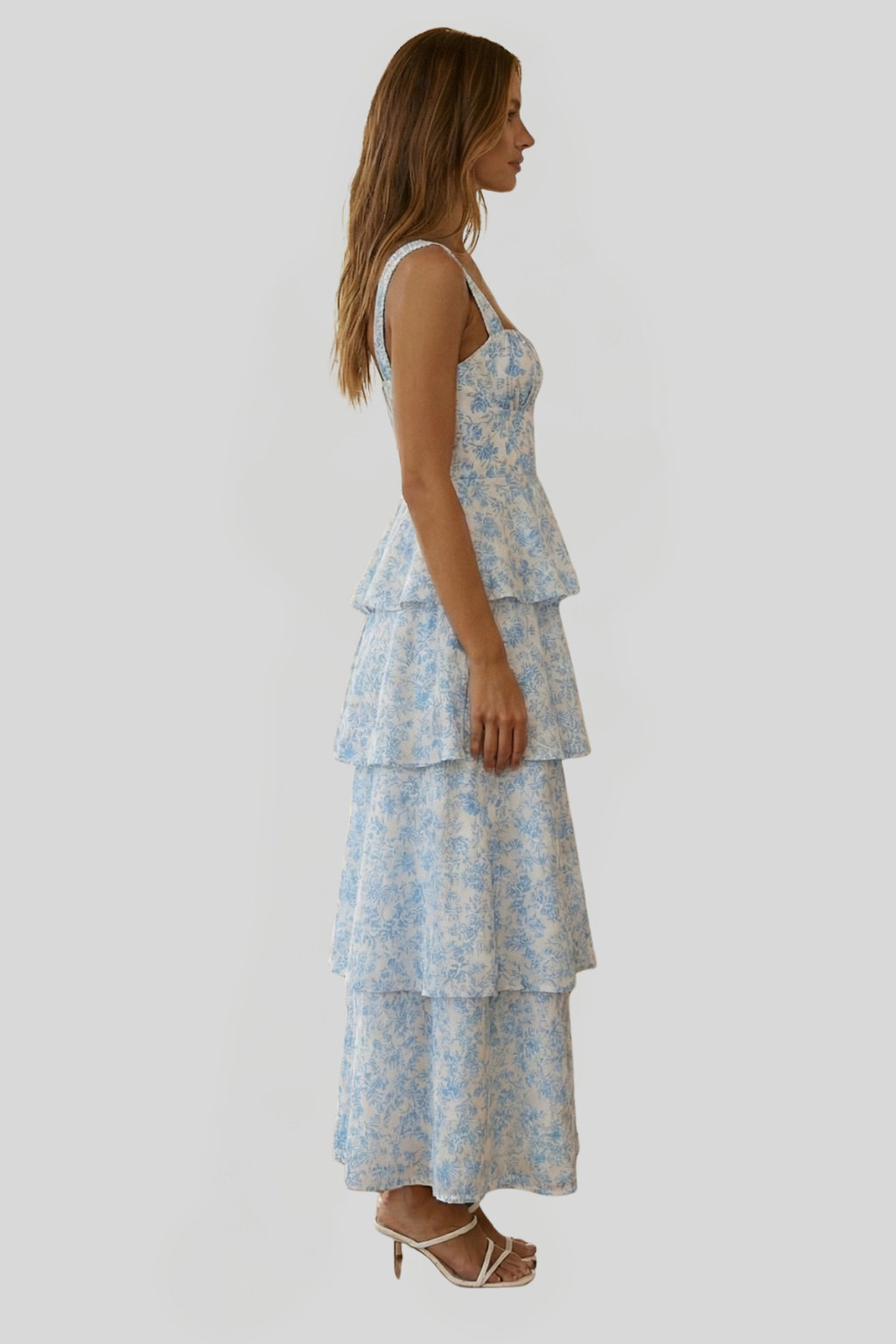 Women's Floral Print Maxi Dress