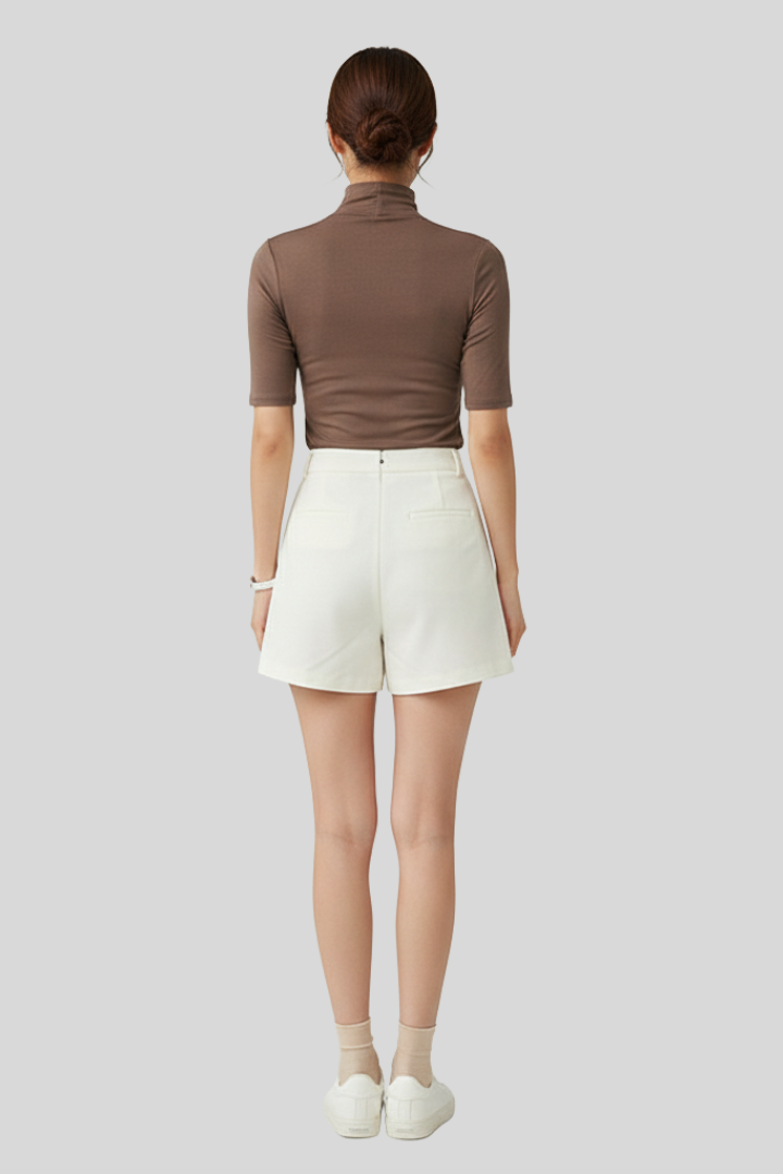 Women’s Slim Fit Roll Neck Top