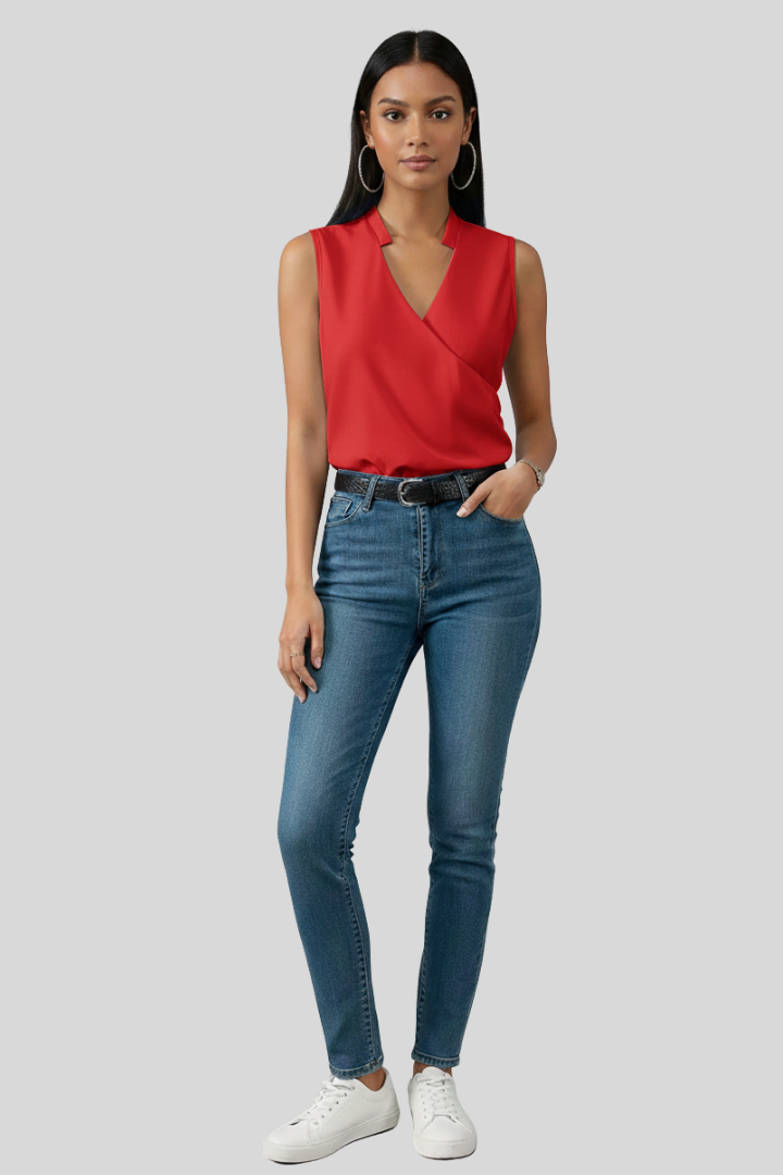 Women Sleeveless Casual Stylish Top