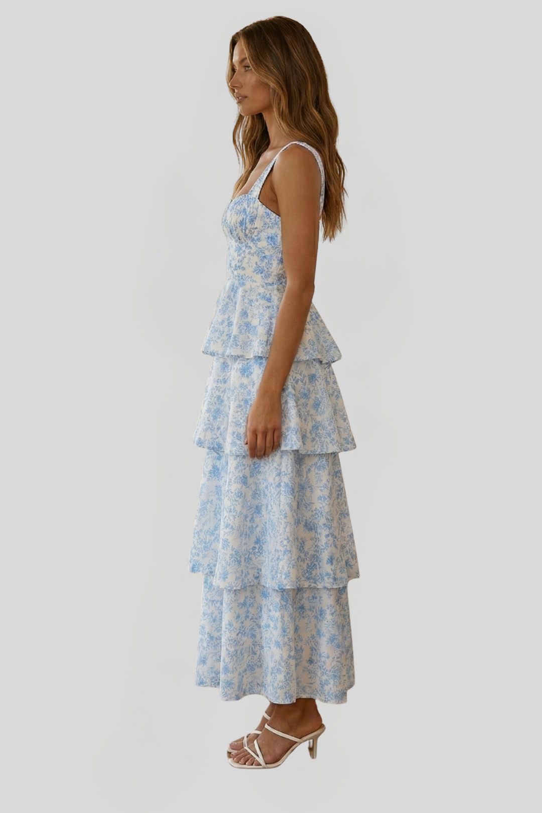 Women's Floral Print Maxi Dress