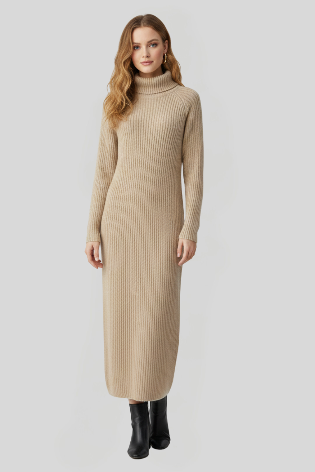 Women's Knitted Roll neck Jumper