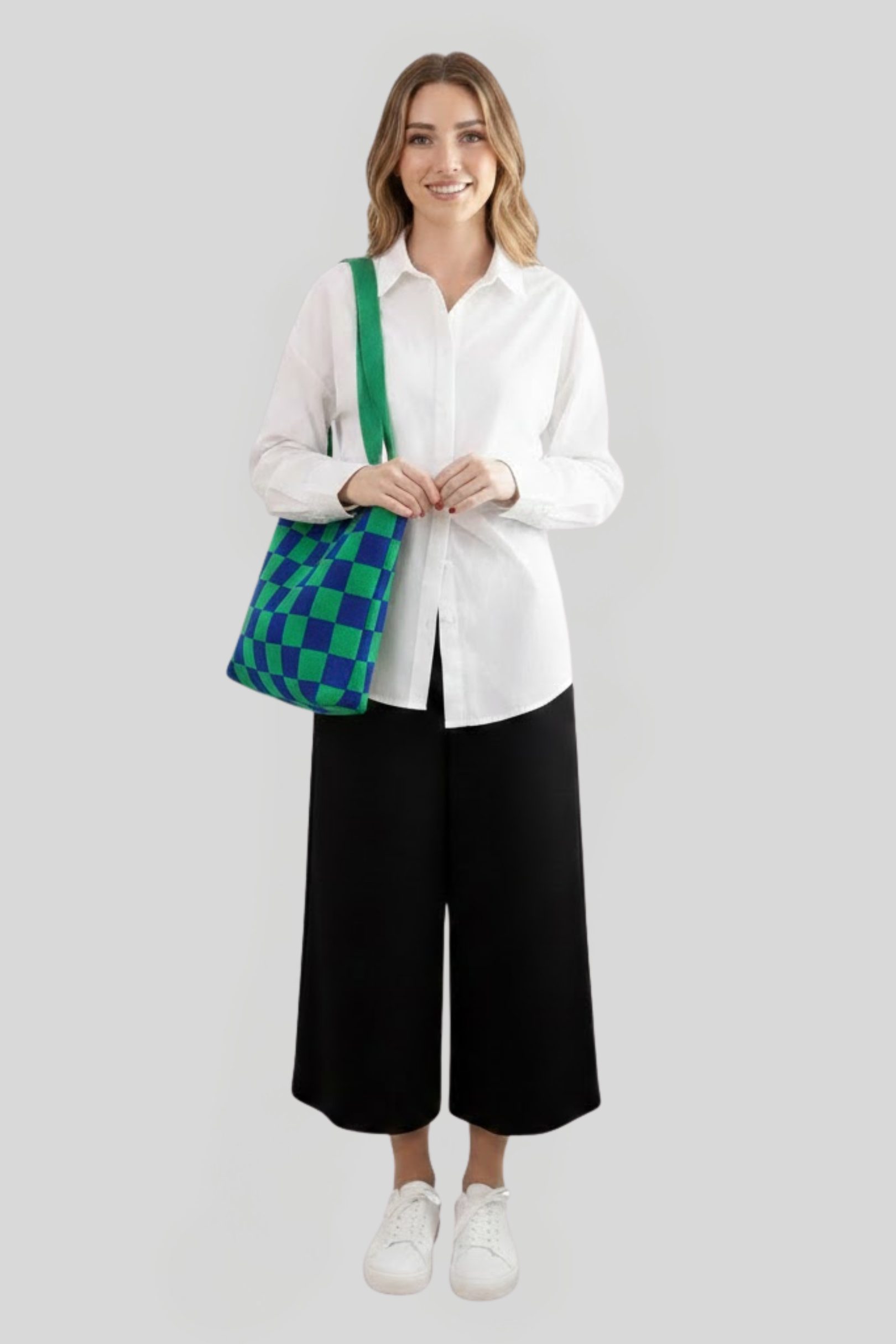 Women's Handmade Crocheted Tote Bag