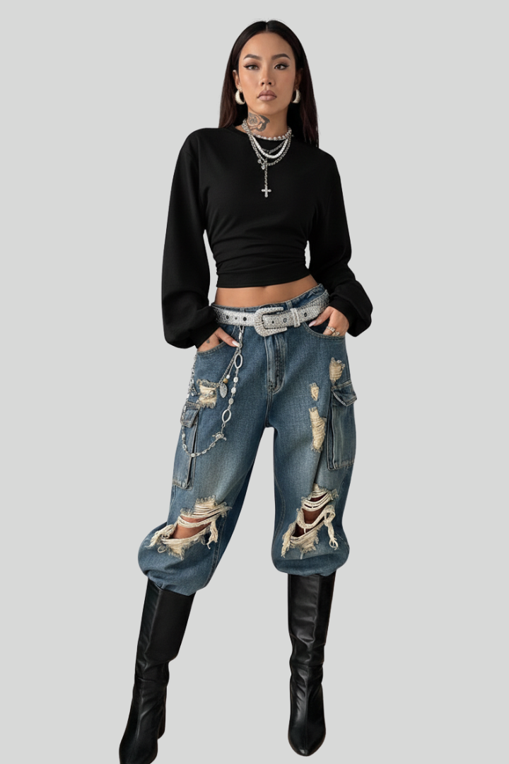 Coolane Women’s Pleated Pullover Sweatshirt