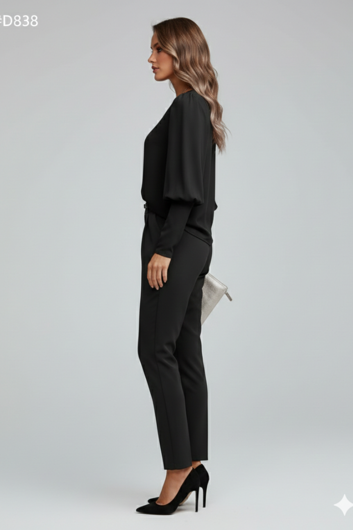 Elegant Women’s Long Sleeve Blouse