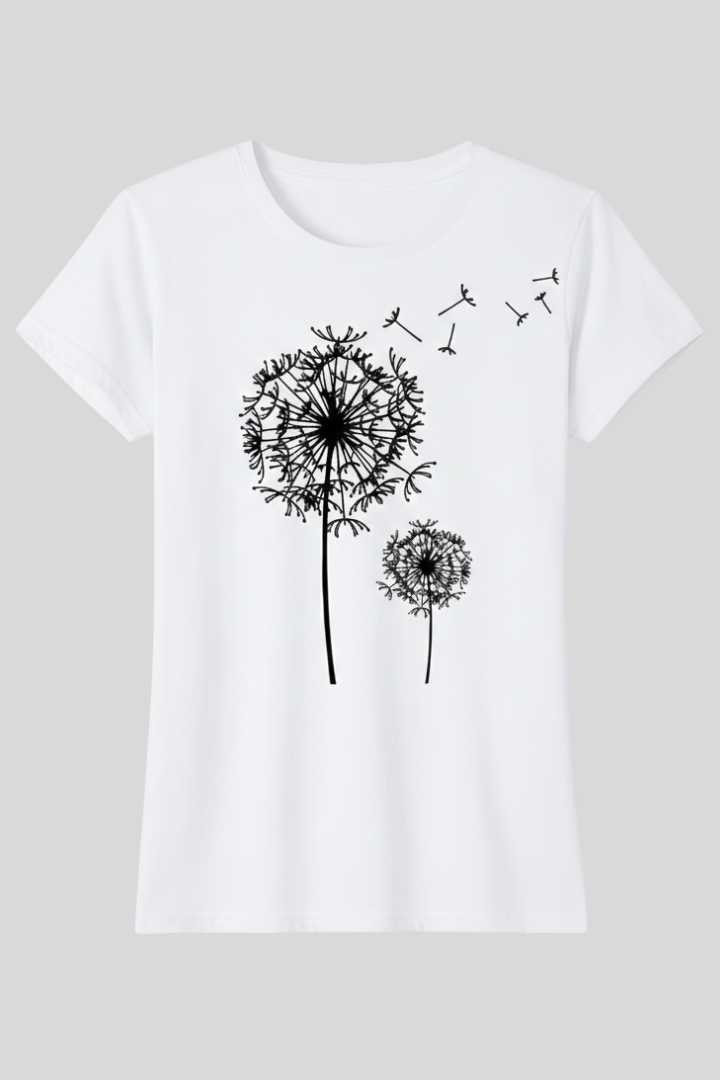 Women’s Casual Floral Summer T-Shirt
