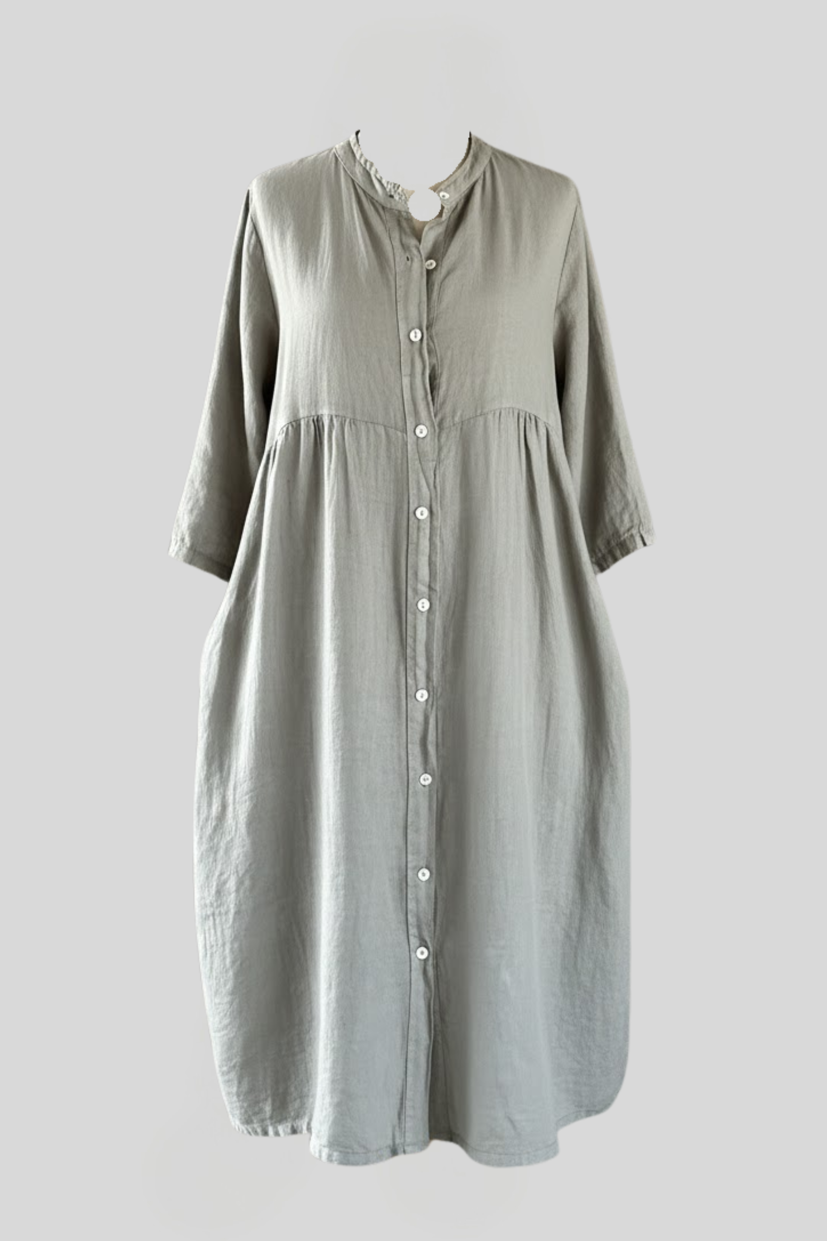 Women's Flowy Buttoned Dress
