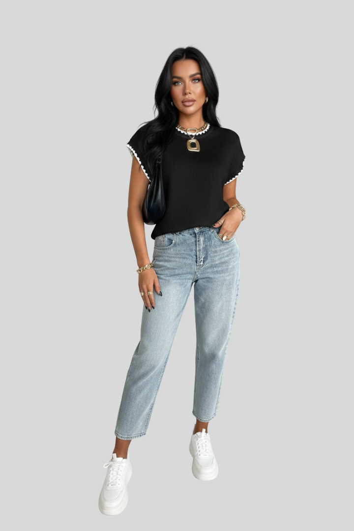 Siren Gaze Casual Knit Top