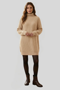 Women's Chunky Knitted Jumper Dress