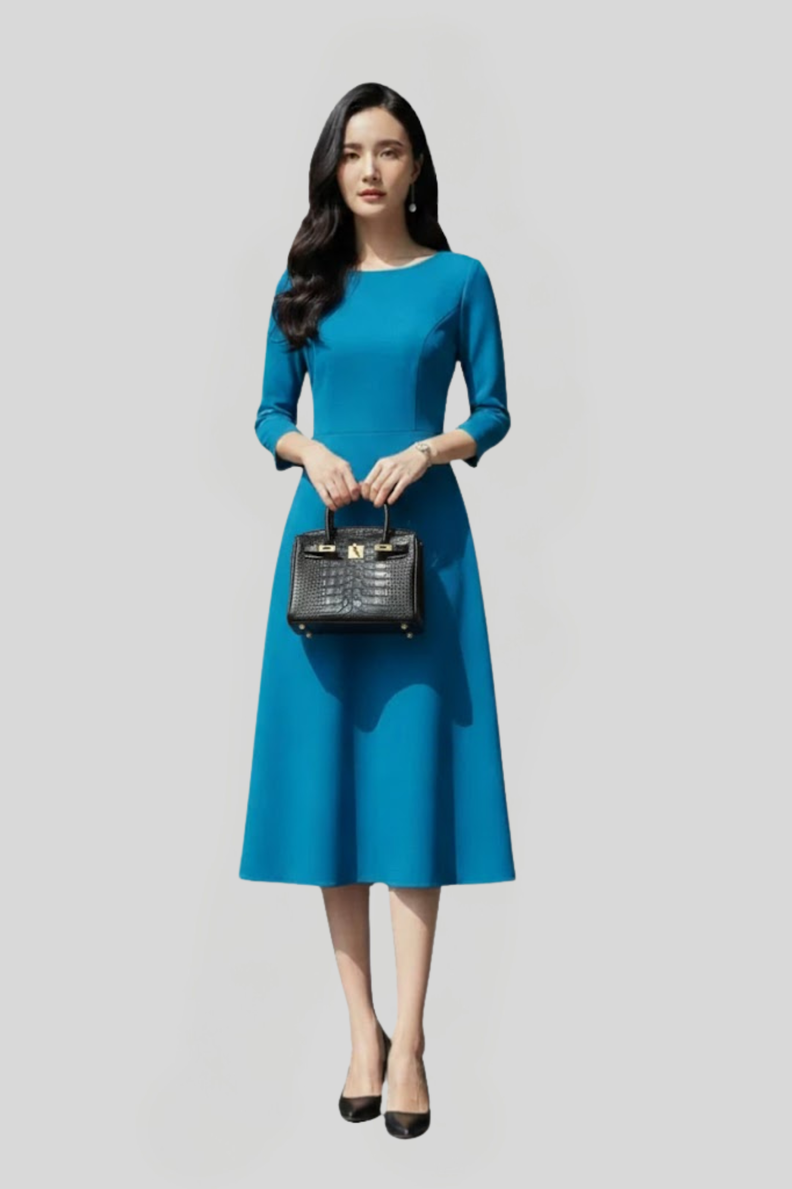 Women's Pebbled Leather Handbag